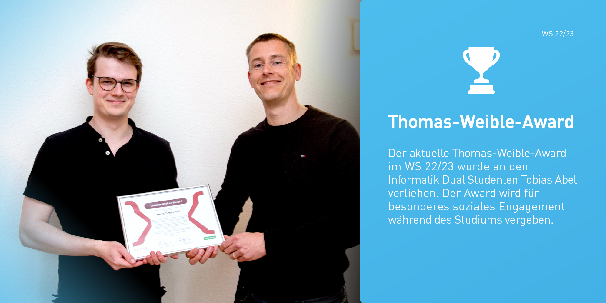Thomas-Weible-Award