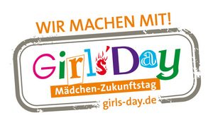 Wir machen mit! GirlsDay Logo